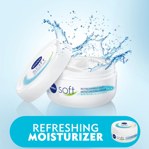 Nivea Soft Jar Moisturising Cream 50ml, 2 image