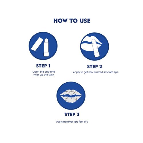 Nivea Essential Lip Care 10g Sachet, 3 image