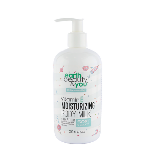 Earth Beauty & You Body Milk 350ML: Moisturizing Vitamin E