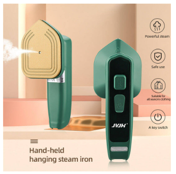 Portable Wet Dry Ironing Machine 60ML Handheld Electric Iron Mini Steam Garment Steamer for Home Travel Business US Plug, 2 image