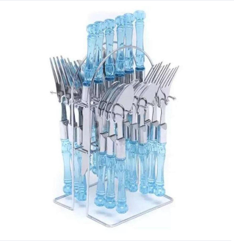 24 Pcs Cutlery Set Crystal