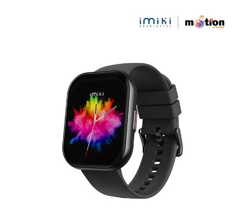 IMILAB Imiki SE1 Curved 2.02" Display Calling Smart Watch - Black