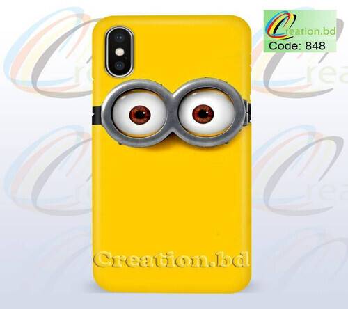 Minion Customized Mobile Back Cover