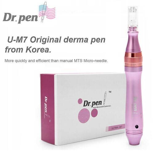 Ultima M7W Rechargeable Electric Auto Microneedle Derma Pen Stamp System for Skin Care, 3 image
