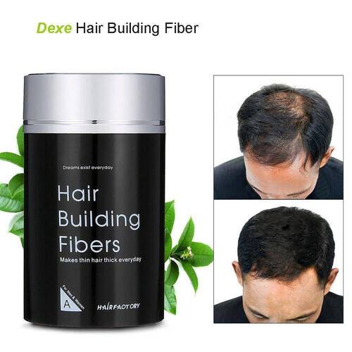 Dexe - Natural and Undetectable Hair Building Fibers 22g - Black