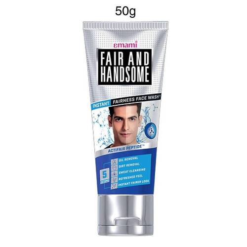 FAIR AND HANDSOME INSTANT FAIRNESS FACE WASH 100g
