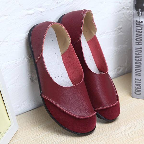 2 Paris Of Fashion Women Soft Comfy Slip On Pattern Match Casual Flat Shoes Boat Loafers Shoes, 3 image