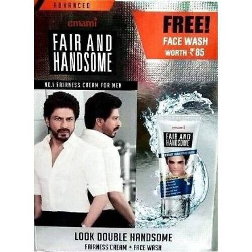 FAIR AND HANDSOME Fairness Cream with Face Wash for Man 60g