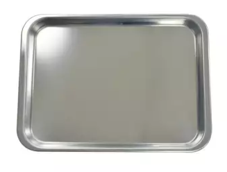 Stainless Steel Tray - 12 Inch - Silver, 2 image