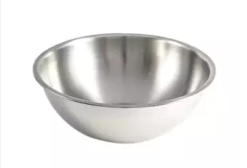 Stainless Steel Mixing Bowl - 19cm- Silver, 2 image