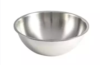 Stainless Steel Mixing Bowl - 21 cm- Silver, 2 image