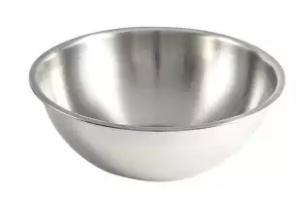 Stainless Steel Mixing Bowl - 18cm - Silver, 2 image