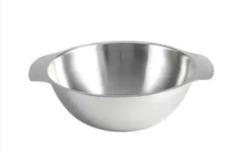 Stainless Steel Soup Bowl with SS Lid - 22cm - Silver, 4 image