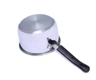 Stainless Steel Induction Sauce Pot with SS Lid and Long Handle - 16cm - Silver, 3 image