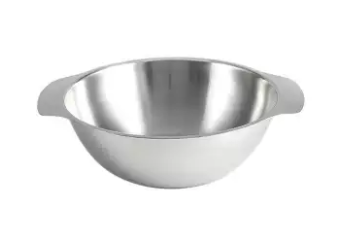 Stainless Steel Soup Bowl with SS Lid - 14cm - Silver, 3 image