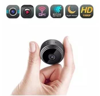 Hidden Camera Wi-Fi Mini Spy Camera HD 1080P Home Small Nanny Cams Wireless with Cell Phone App