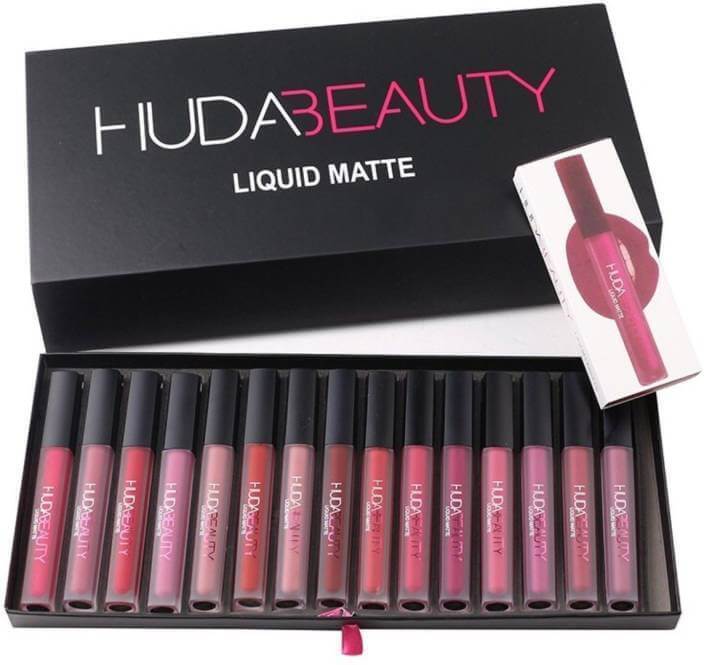 Huda Beauty 16 pieces Lipstick Set