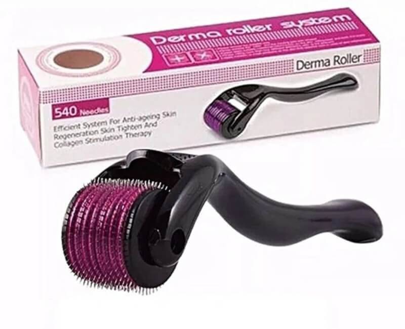 Derma Roller - 0.5 mm - purple or black