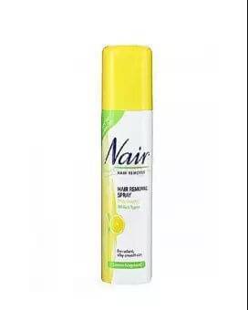 Hair Removal Spray Lemon With Baby Oil for Women
