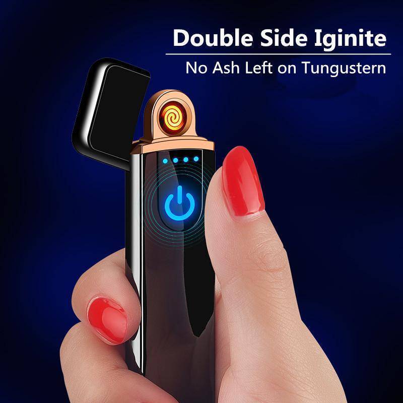 Electric Wire Rechargeable Touch Monitor Lighter