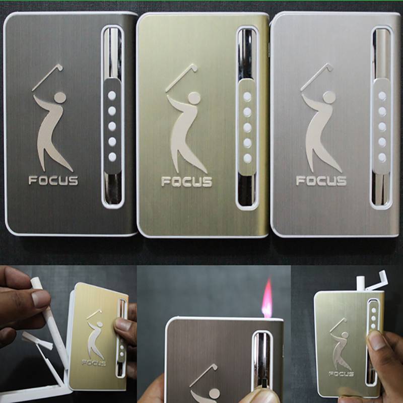 Focus Cigarette case with lighter