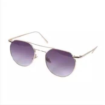 Golden Metal Sunglasses For Men