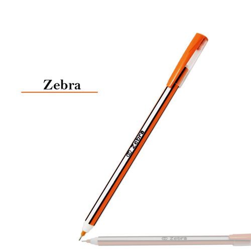 Econo Zebra pen Black ink- 50 pcs pens /Jar, 6 image