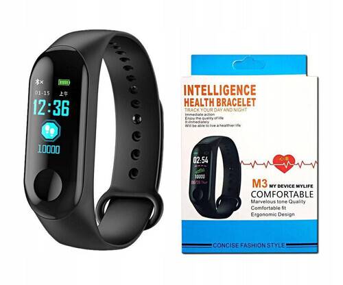 M3 Smart Band Waterproof Heart Rate Monitor Smart Watch