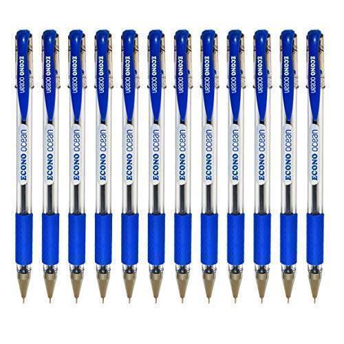 Econo Ocean pen Blue body color- 15 Pcs pens /Quantity - unique Ball point pens - Black ink color - Standard qualities pens with stylish gripper, 5 image