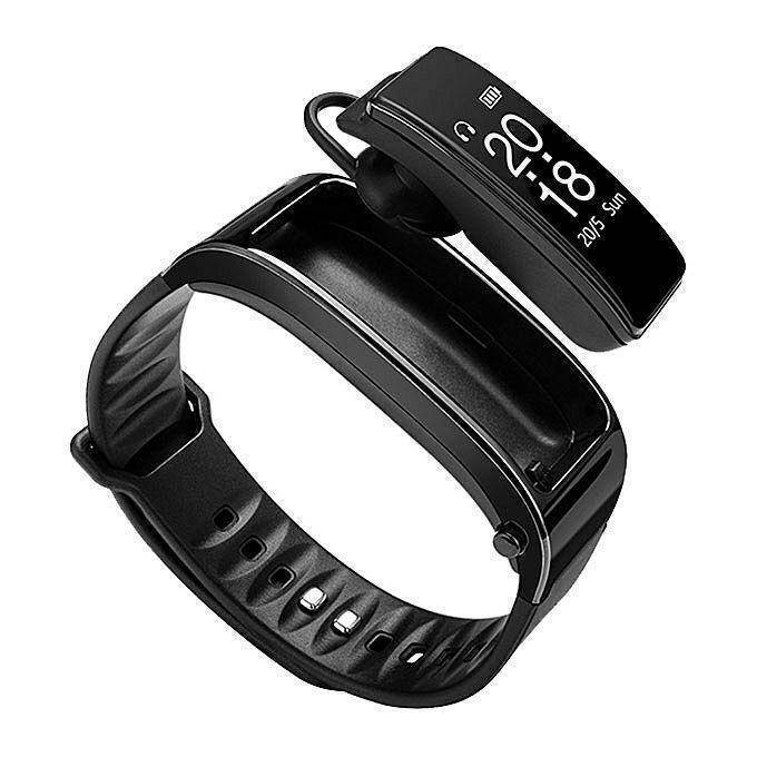 Y3 Heart Rate Monitor Fitness Tracker Band - Black