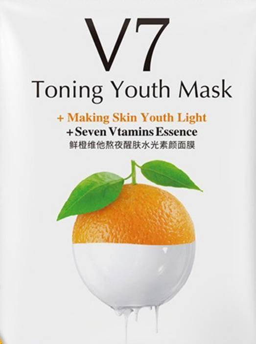 Bioaqua V7 Toning Youth Facial Fruit Mask, 2 image