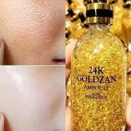 24K Goldzan Ampoule 99.9 Pure Gold Serum 100ml, 4 image