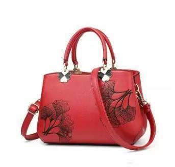 Leather Casual Hand Bag For Women - Multi Color
