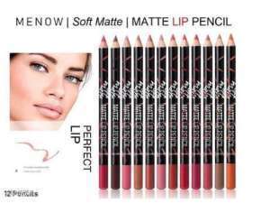 M.N Menow New Generation Soft Matte Lip liner Pencil 12 Pieces Set, 2 image