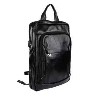 Artificial Leather Back Pack for Men, 2 image