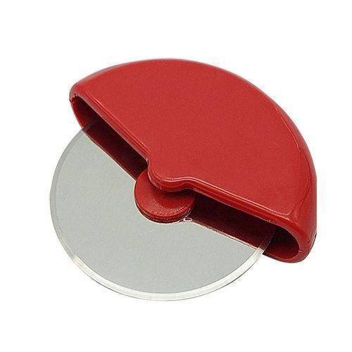 Stainless Steel Pizza Wheels Round Shape Pizza Cutter Plastic Handle