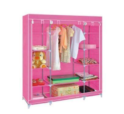 Cloth and Storage Wardrobe - Pink