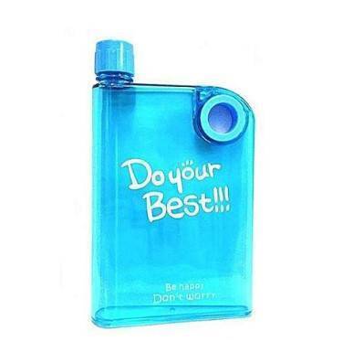 Exclusive Transparent Water Bottle - Sky Blue