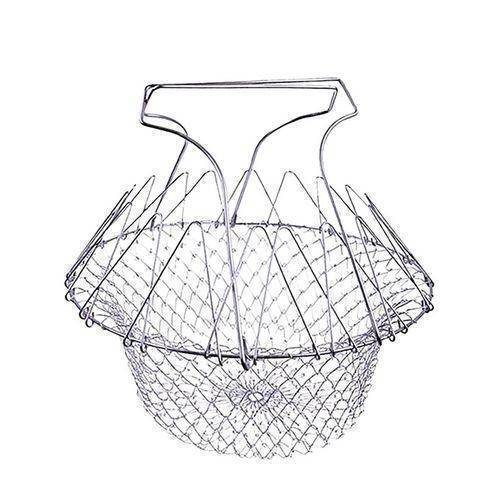 Multi-Functional Chef Basket - Silver