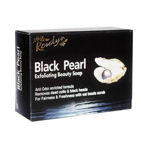 Roselyn Black Pearl Beauty Soap - 100 gm