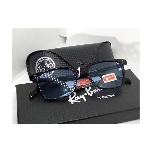 Ray Ban Black Frame Green Lance Sunglass With Brand Box