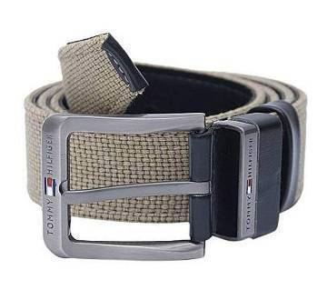 Olive Fabric Casual Belt For Men