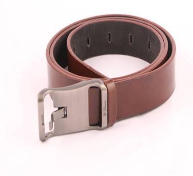 Brown Leather Formal Belt For Men, 2 image