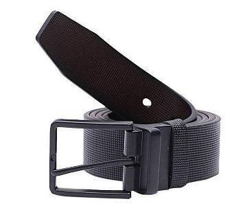 Black PU Leather Formal Belt For Men