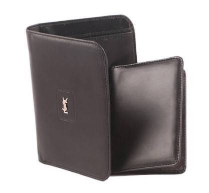 YSL Leather Wallet For Men, 2 image