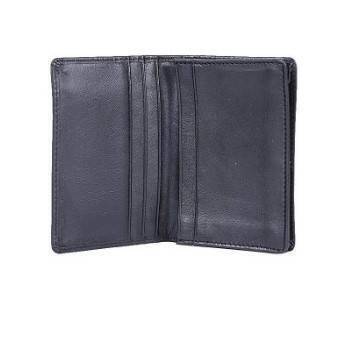 Black Leather Card Holder Wallet For Men, 2 image