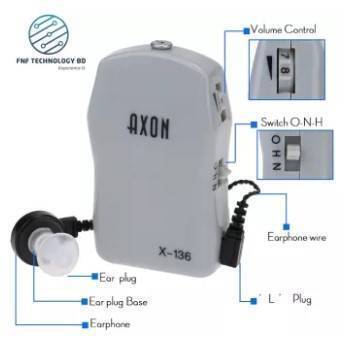 AXON X-136 Pocket type Hearing Aid Sound Amplifier, 2 image