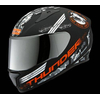 Studds Thunder D2 Decor Helmet-Orange