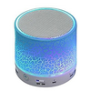 Mini Bluetooth Speaker with LED Light Blue