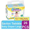 Twinkle Baby Diaper Large 26pc